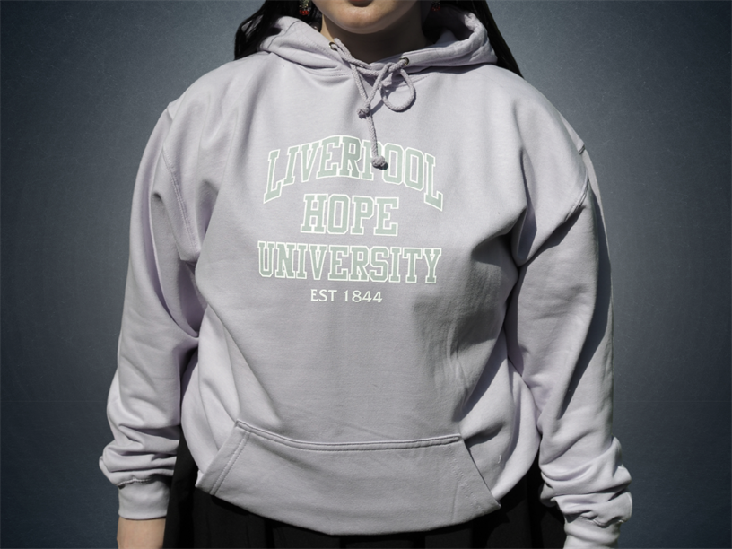 Lilac Liverpool Hope Hoodie